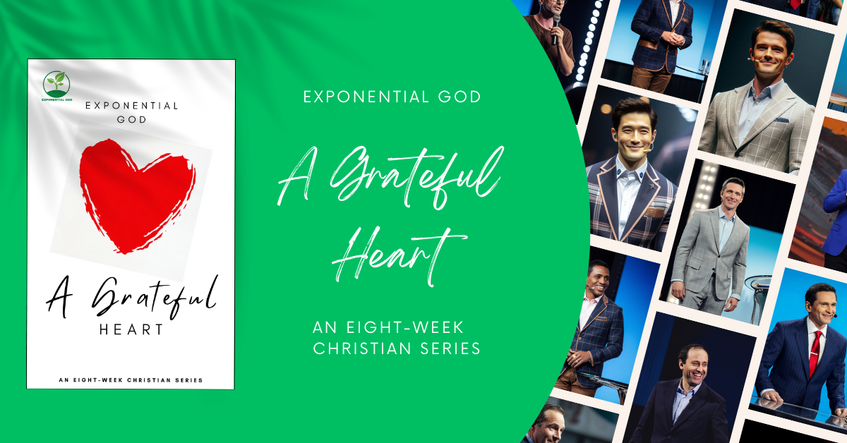 Join A Grateful Heart, an 8-week Christian series that shows how gratitude changes lives. Learn to express thankfulness in worship, relationships, and service, creating a stronger faith foundation and finding joy in all of life’s blessings.