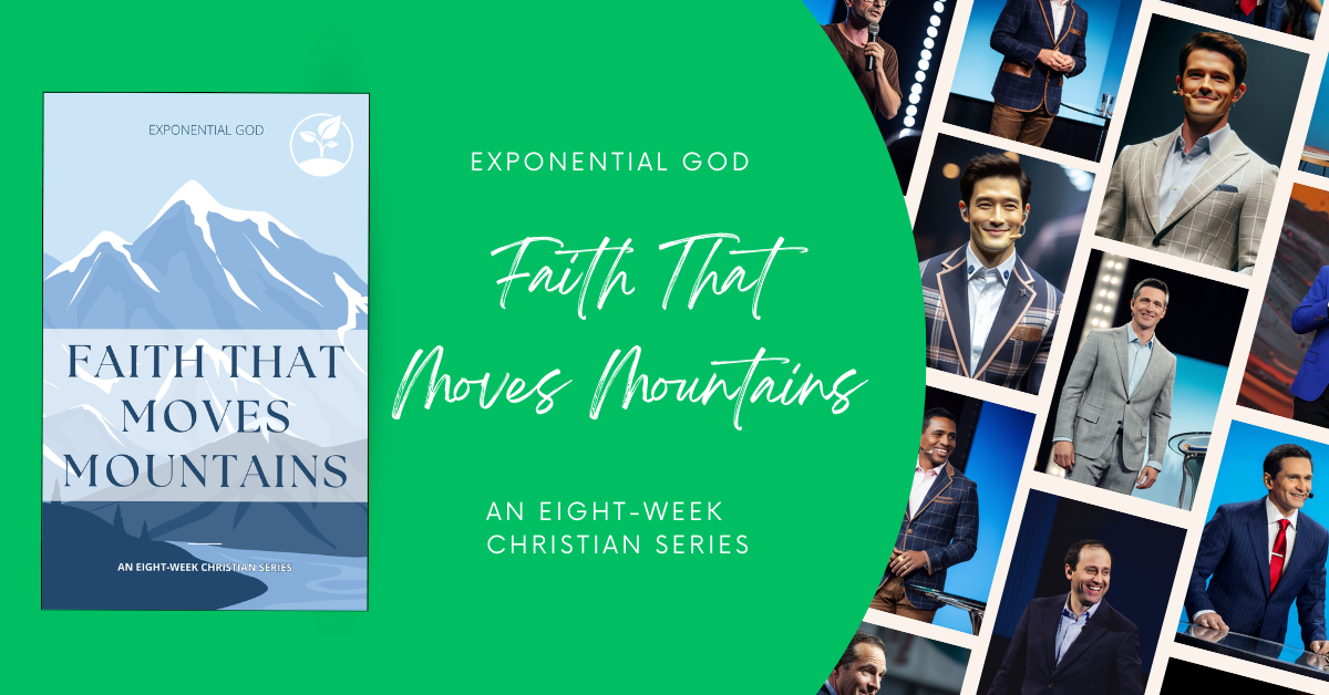 The Faith That Moves Mountains series helps believers face challenges with faith. In this 8-week journey, discover the power of speaking life into situations, trusting God’s timing, and taking steps of faith, building a life of spiritual strength and purpose.