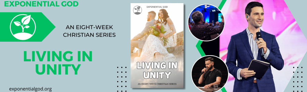 Living in Unity offers an 8-week Christian series for couples and church members. Each week explores unity in areas like marriage, finances, and family, providing insights that deepen relationships and strengthen bonds through faith, respect, and grace.