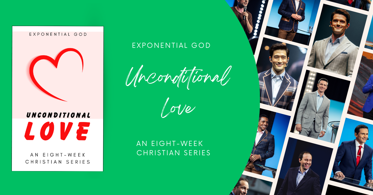 Unconditional Love is an 8-week Christian guide on living a life of love. Each week teaches how to forgive, show patience, and demonstrate kindness, building relationships that reflect God’s unconditional love and reveal His heart for the world.