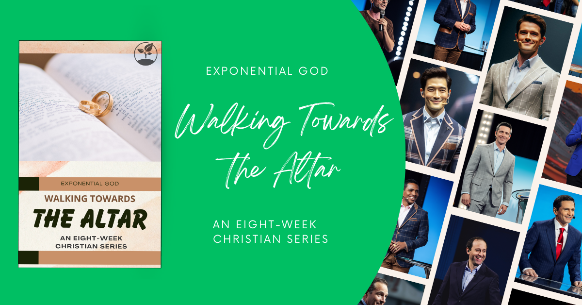 Prepare for marriage with the "Walking Towards the Altar" series, an 8-week guide offering practical steps for a Christ-centered relationship built on love, respect, and unity.